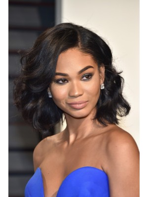Chanel Iman Curled Out Bob Lace Front Perücke