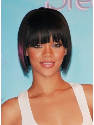 Rihanna Bob Haarschnitt Perücke