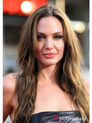 Angelina Jolie Lange Gerade Perücke