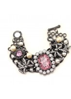 Charming Fashion Twinkling Diamond Butterfly Bracelets 