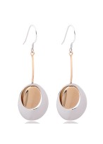 925 Sterling Silver Rose Gold Plated Earrings 