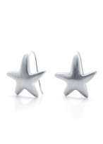 Five-Pointed Star 925 Sterling Silver Earrings 