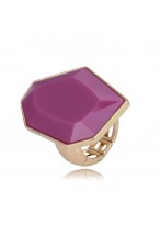 Purple Retro Open Mouth Ring For Fashion Girls 