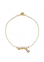 Simple Design But Fashion Style Gold Anklets 