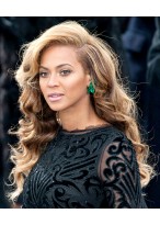 Beyonce Lange Spitzenfront Synthetische Perücke 