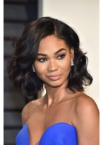 Chanel Iman Curled Out Bob Lace Front Perücke 
