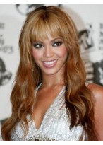 Beyonce Lange Körperwelle Promi Perücke 