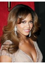 18"  Beyonce Wellen Vollspitzen Perücke 