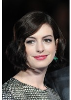 Anne Hathaway Mittellange Wellen Perücke 