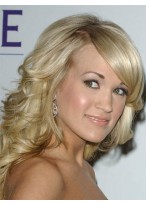 Carrie Underwood's Schöne glänzende Haarstil Perücke 