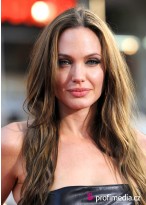 Angelina Jolie Lange Gerade Perücke 