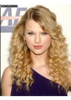 Taylor Swift Wellen Haar Perücke 