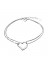 925 Sterling Silver Love Heart Bracelets For Girlfriends