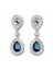 Women's Fashionable Peacock Spreads Its Tail Crystal Earrings