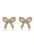 Lovely Butterfly Knot Diamond Earrings