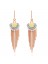 Bohemia Tassel Crystal Pearl Earrings