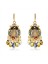 Women's Fashionable Petal Rain Crystal Earrings