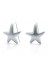 Five-Pointed Star 925 Sterling Silver Earrings