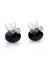 925 Lovely Bunny Black Carnelian AnimaSilver Earrings E299