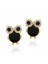 Unique Lovely Owl Rhinestone Earrings