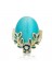 Fashionable Retro Opal Open Mouth Ring For Women