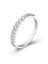 925 Sterling Silver Fashion Imported Zircon Ring For Women