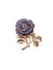 Three-dimensional High-grade Purple Rose Hot Selling Brooch