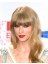 Taylor Swift Lange Kappenlose Wellen Synthetische Perücke