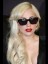 Weibliche Gaga Lange Wellen Synthetische Perücke