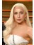 Weibliche Gaga Lange Blonde Haar Perücke