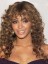 Beyonce Lange Locken Schöne Synthetische Perücke